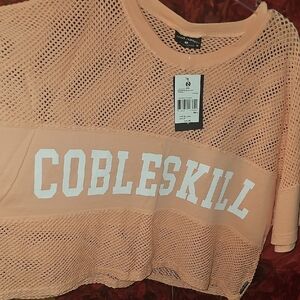 Spirit Jersey NWT Coral Mesh Cobleskill Shirt Size Medium